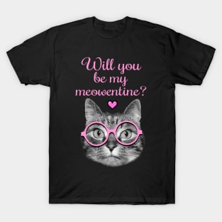 Will you be my valentine? T-Shirt